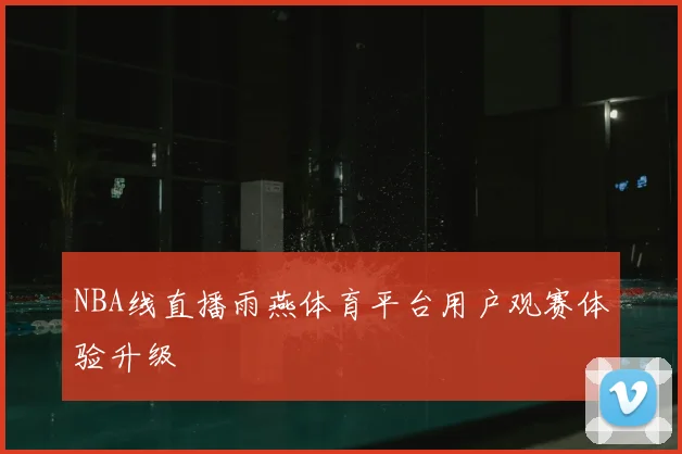 NBA线直播雨燕体育平台用户观赛体验升级
